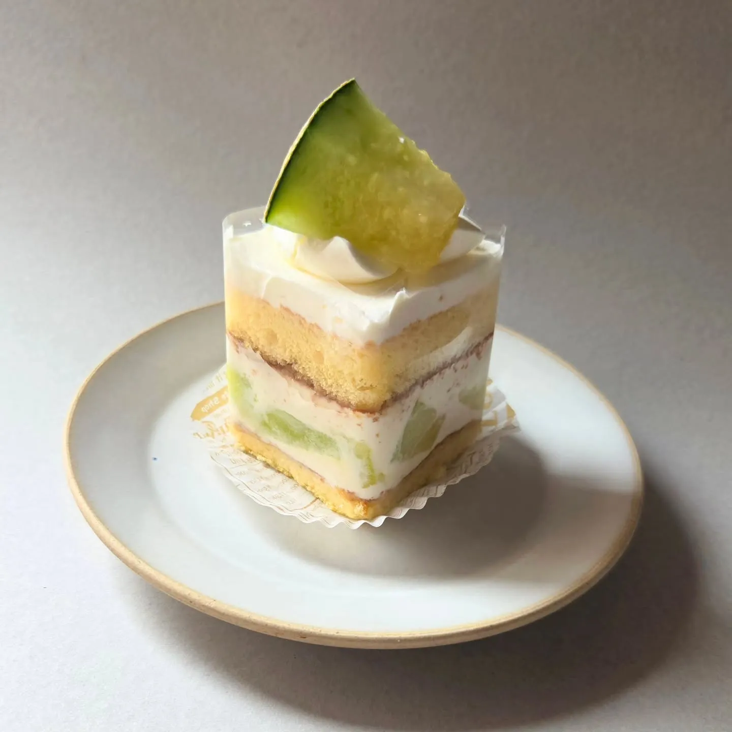 メロンのショートケーキ